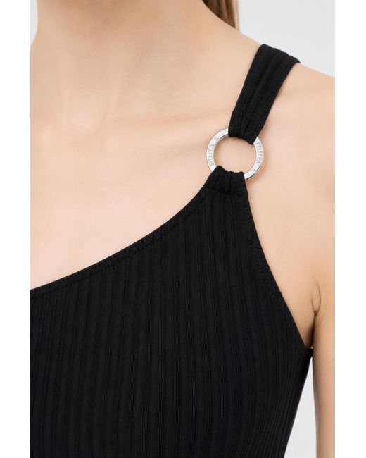Filippa K Blue One Shoulder Top