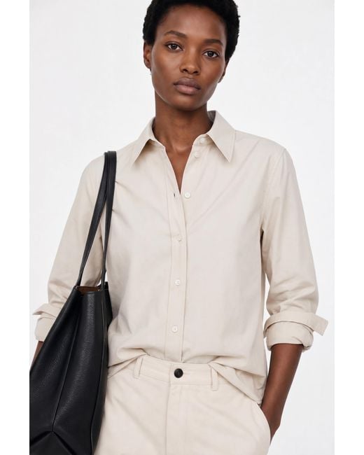 Filippa K Natural Classic Poplin Shirt