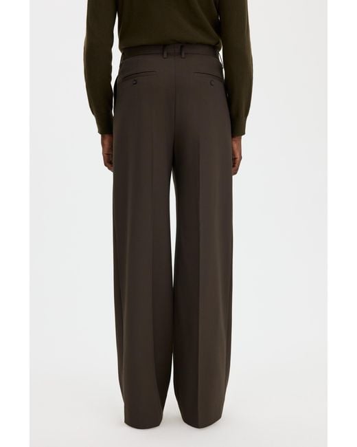 Filippa K Black Milo Trousers for men