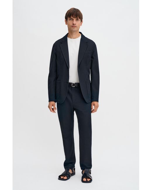 Filippa K Blue Christopher Cotton Blazer for men