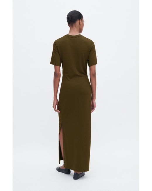 Filippa K Green Long T-shirt Dress