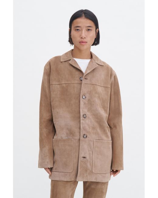 Filippa K Natural Suede Jacket