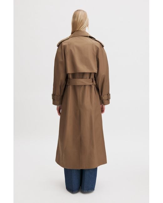 Filippa K Natural Cotton Trench Coat