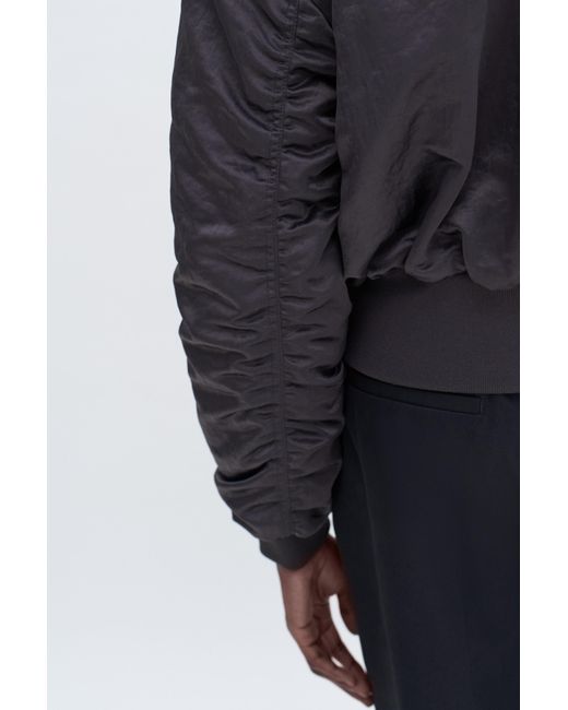 Filippa K Blue Nylon Zip Jacket