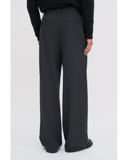 Filippa K Black Hector Trousers for men