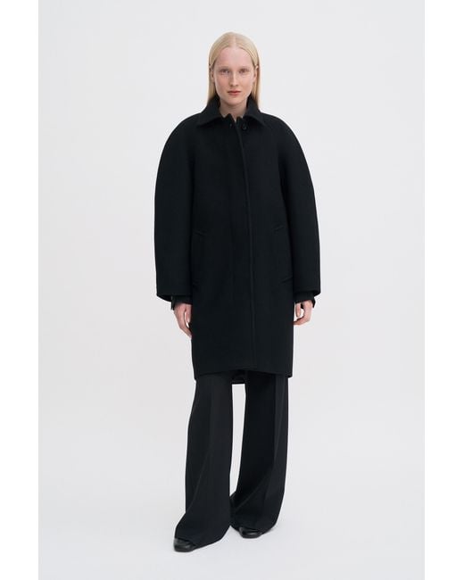 Filippa K Blue Cocoon Coat
