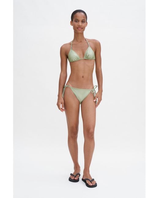 Filippa K White Tie Detail Bikini Bottom