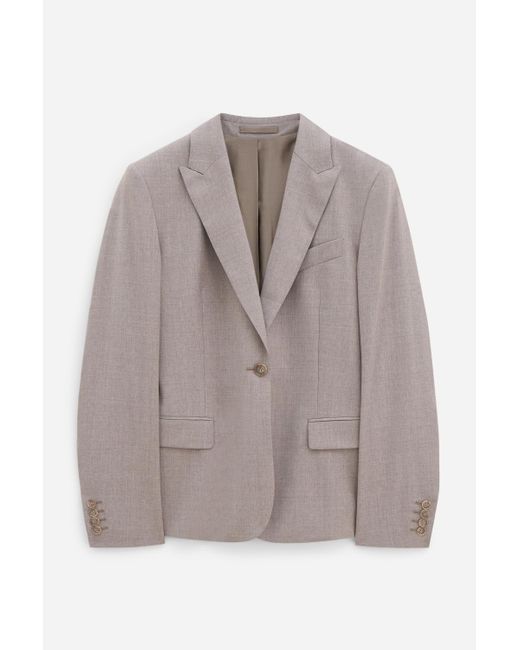 Filippa K Gray Sasha Cool Wool Blazer