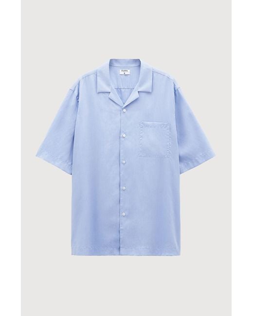 Filippa K Blue Short Sleeve Shirt for men