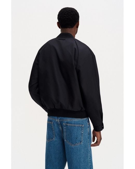 Filippa K Blue Technical Bomber Jacket for men