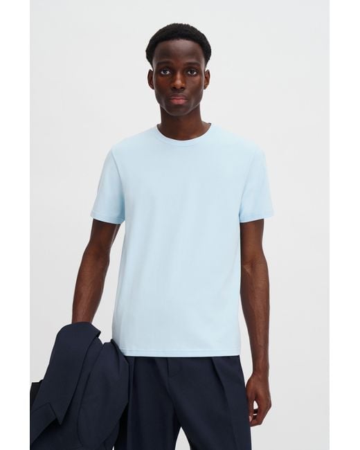 Filippa K White Stretch Cotton Tee for men