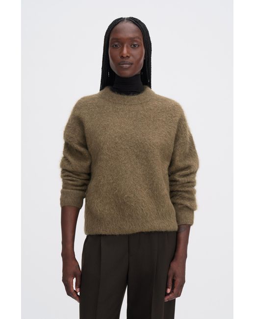 Filippa K Green Fluffy Sweater