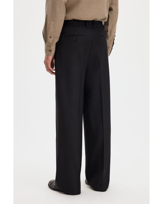 Filippa K Black Hector Trousers for men