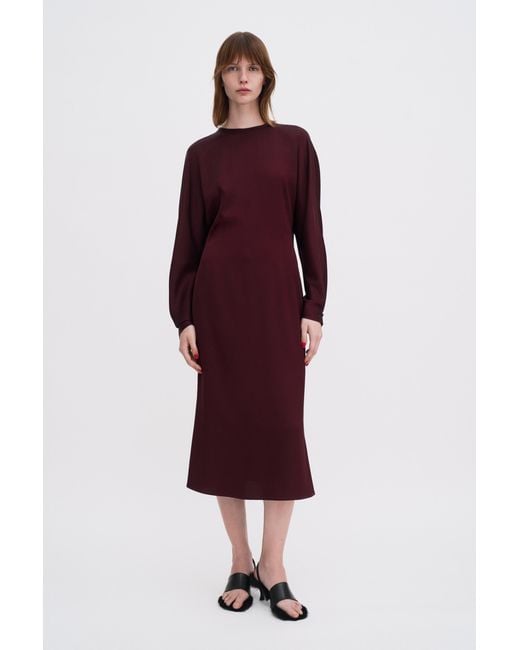 Filippa K Red Batwing Dress