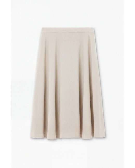 Filippa K White Flared Skirt