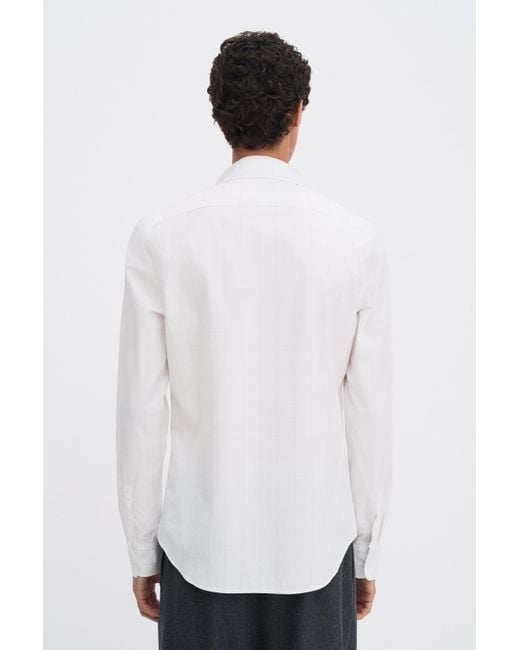 Filippa K White Classic Tailored Shirt for men