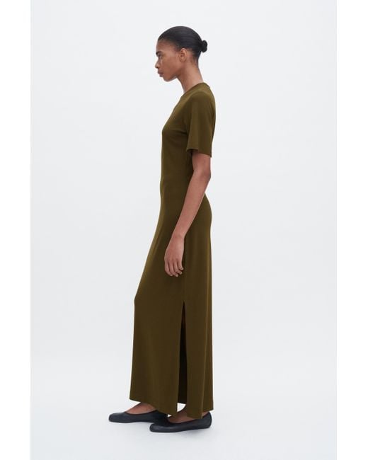Filippa K Green Long T-shirt Dress