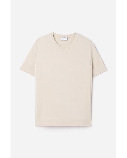 Filippa K Natural Glossy Knit Top