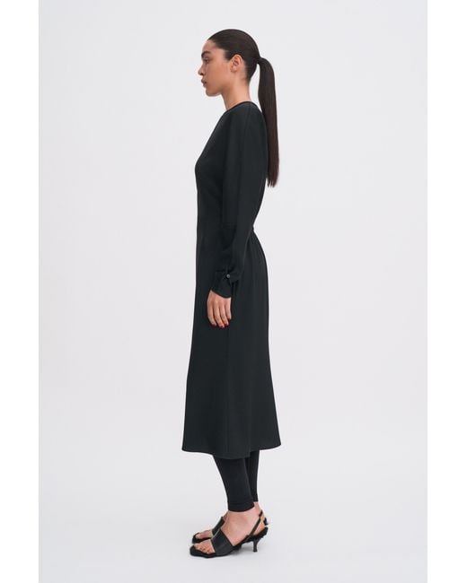 Filippa K Black Batwing Dress