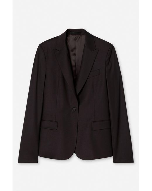 Filippa K Brown Sasha Cool Wool Blazer