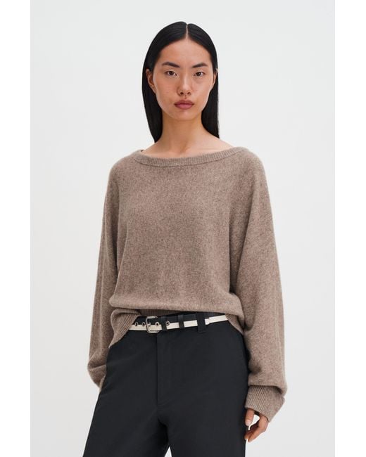 Filippa K Multicolor Wool Yak Boatneck Sweater