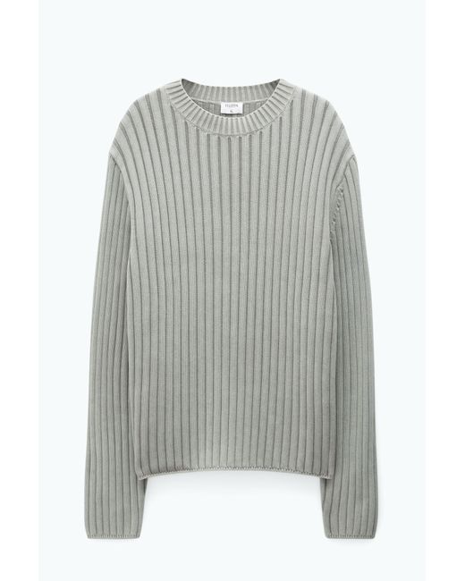 Filippa K Gray Rib Sweater for men