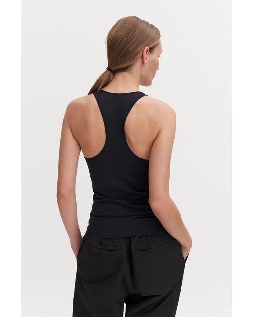 Filippa K Black Racerback Tank