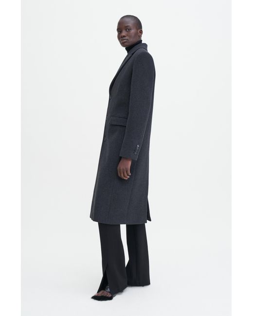 Filippa K Blue 93 Slim Wool Coat