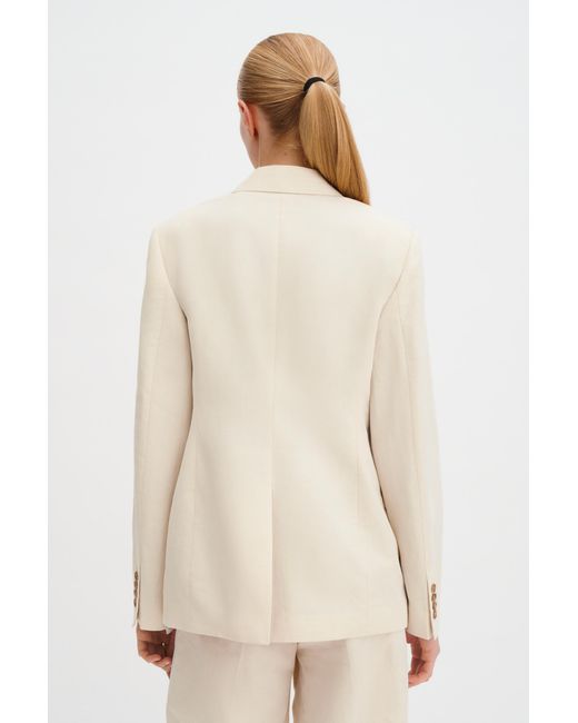 Filippa K Natural Delilah Linen Blazer