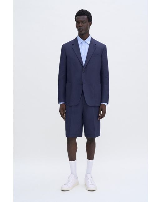 Filippa K Blue Patch Pocket Blazer for men