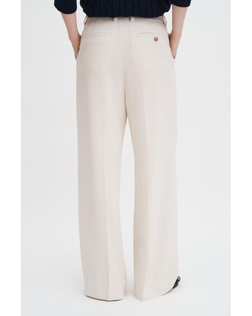Filippa K Blue Paloma Draped Trousers