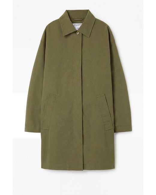 Filippa K Green Cassie Car Coat
