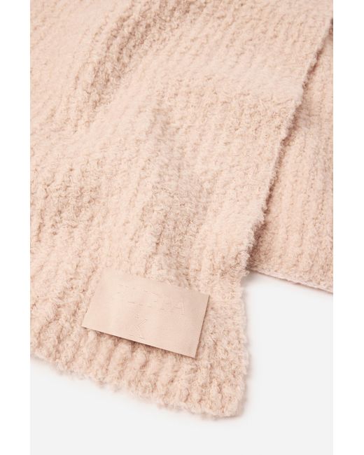 Filippa K Pink Fluffy Scarf