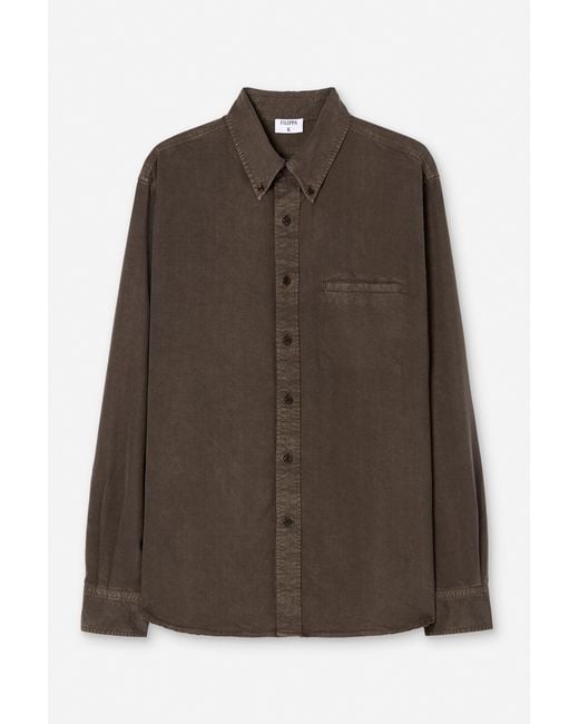 Filippa K Brown Zack Shirt for men