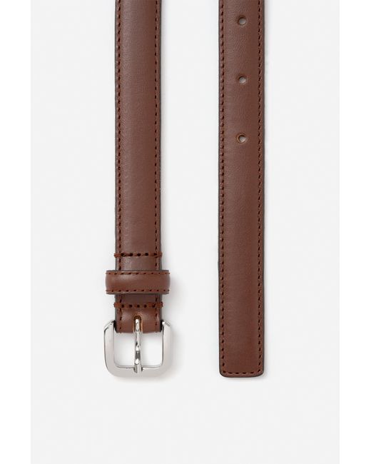 Filippa K White Small Buckle Belt