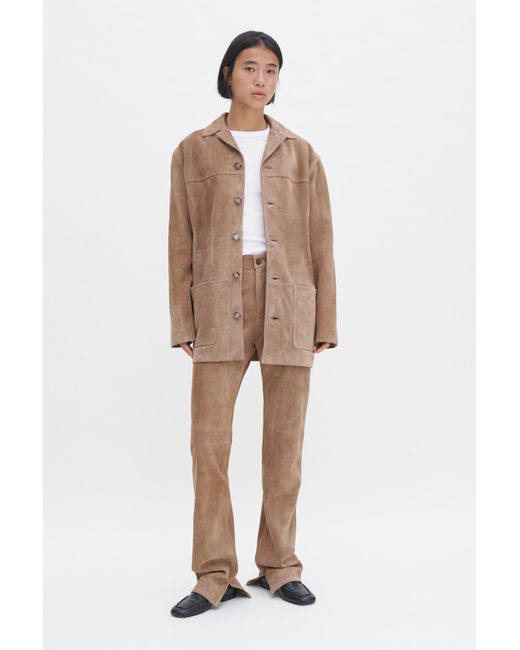 Filippa K Natural Suede Jacket