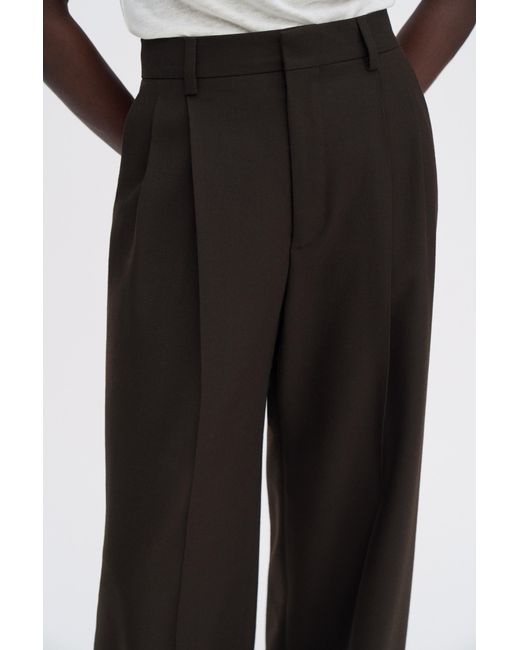 Filippa K White Darcey Wool Trousers