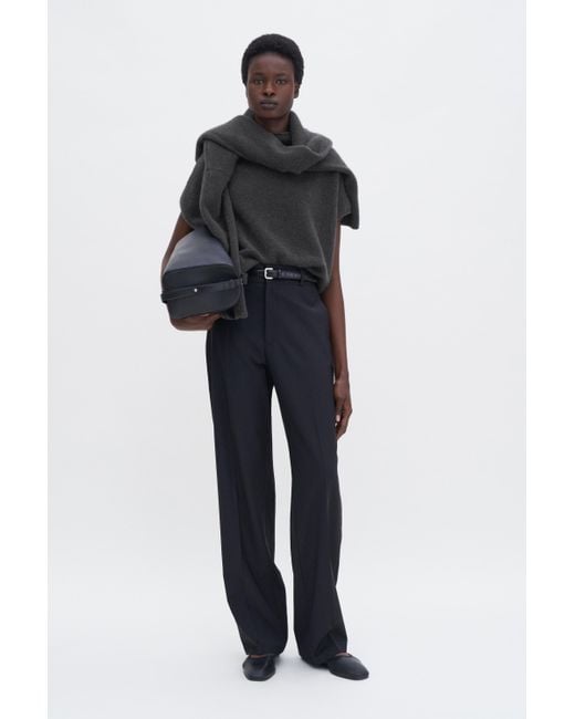 Filippa K Blue Tailored Wool Trousers