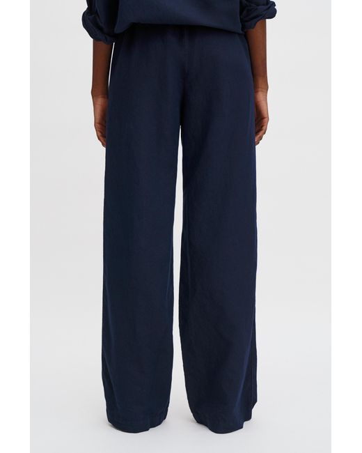 Filippa K Blue Gillian Linen Trousers
