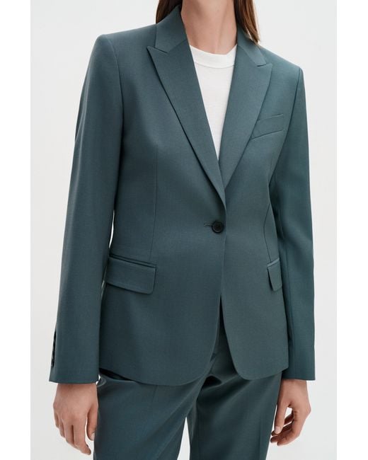 Filippa K Green Sasha Cool Wool Blazer