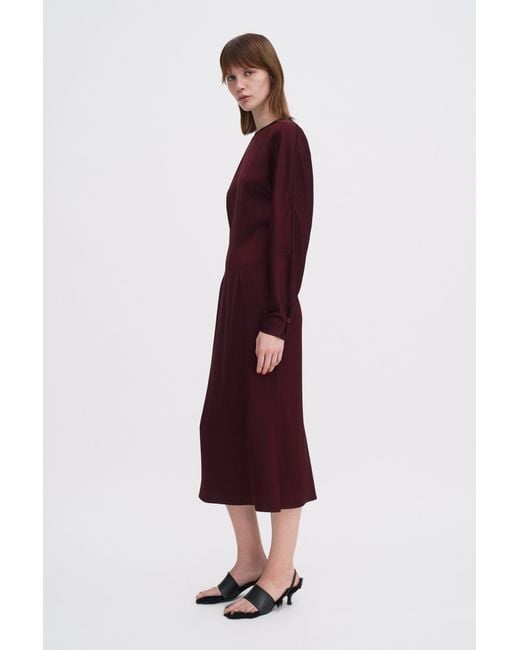 Filippa K Red Batwing Dress