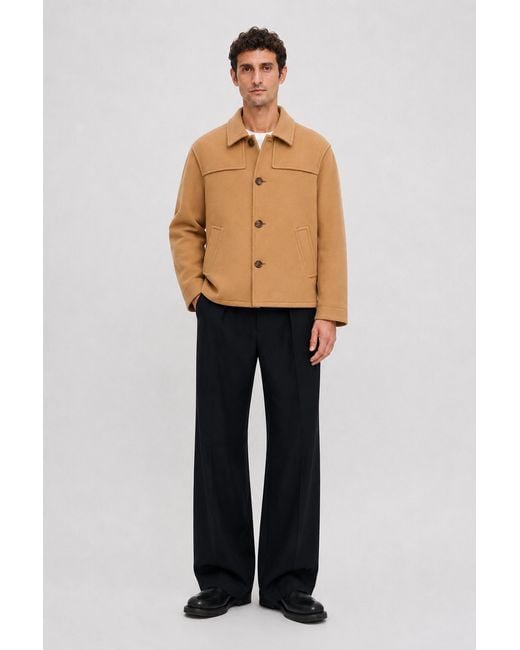 Filippa K Natural Wool Donkey Jacket for men