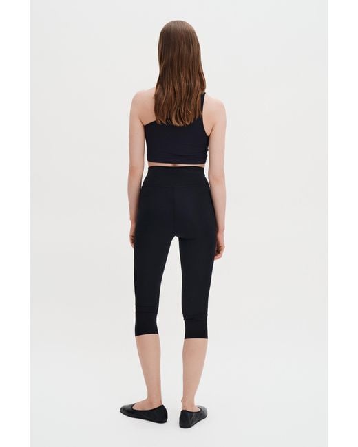 Filippa K Blue Flex Capri Legging