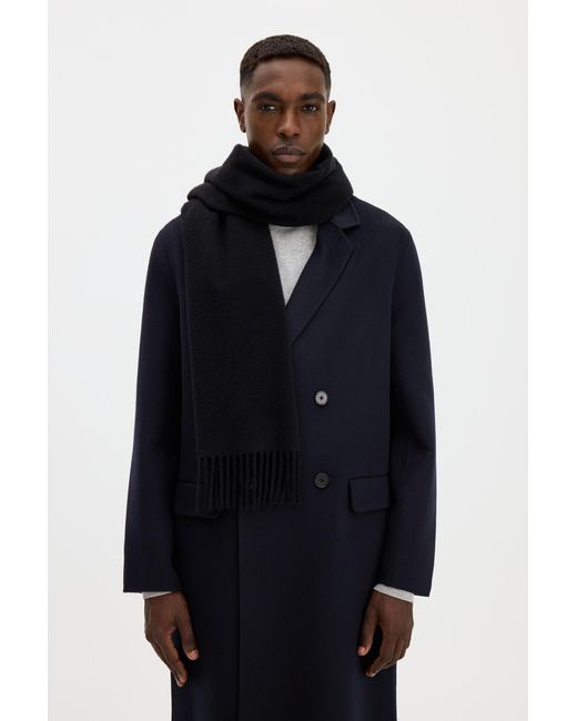Filippa K Black Cashmere Blend Scarf