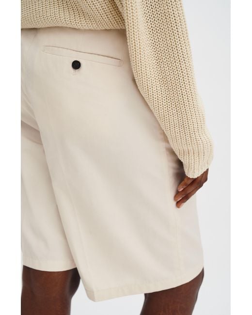Filippa K Natural Claire Cotton Shorts