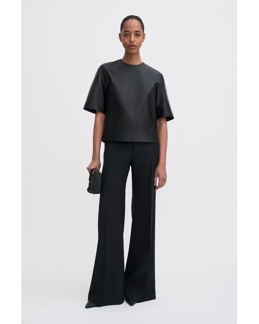 Filippa K Black Leather Tee