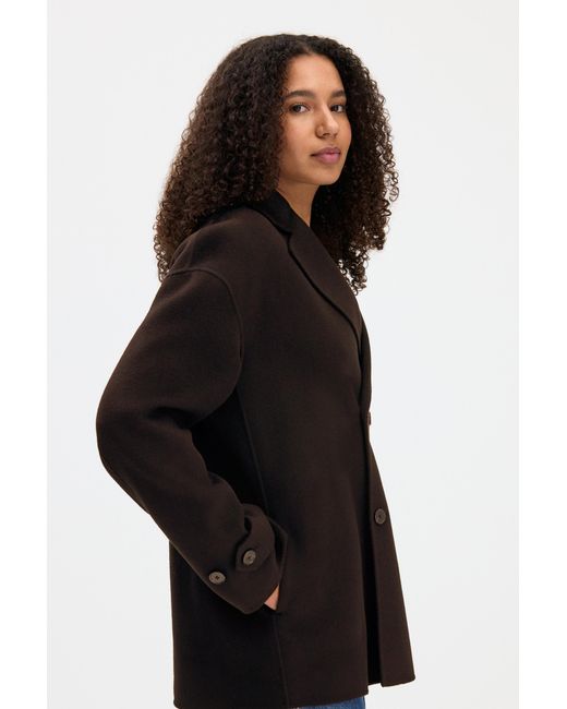 Filippa K Blue Audrey Wool Doublé Jacket
