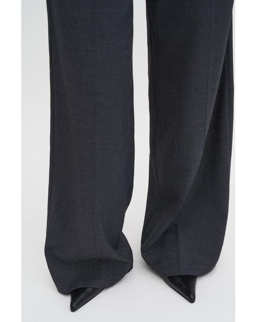 Filippa K Blue Darcey Wool Trousers