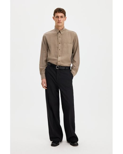 Filippa K Black Hector Trousers for men