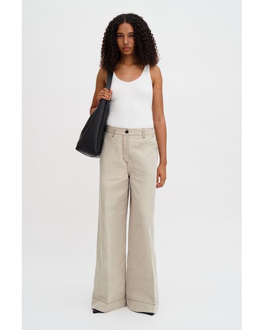 Filippa K White V-Neck Tank